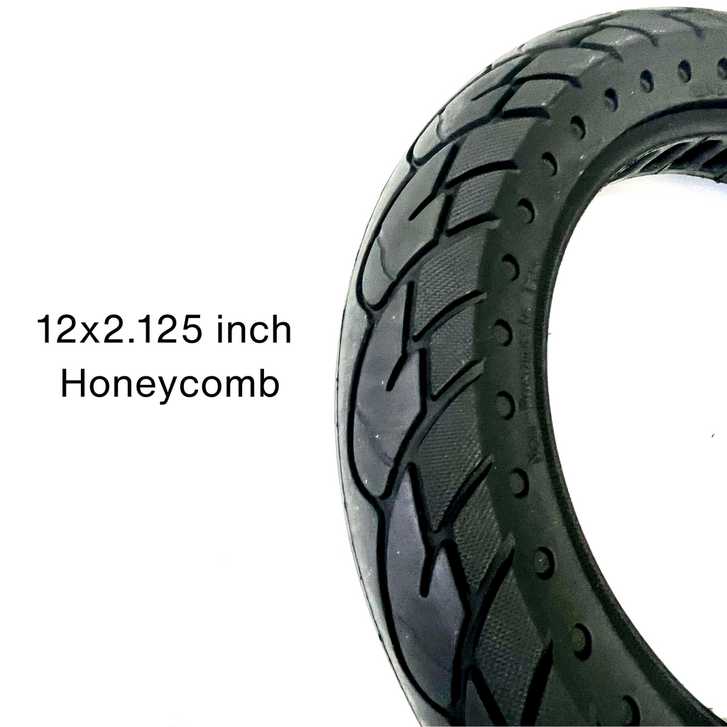 Electric Scooter Tires, 10 Inch 10x2.50/ 8.5 Inch 8.5x2.0 Honeycomb  Explosion-Proof Solid Tires, Wear-Resistant Anti-Skid High Elastic Tire  Honeycomb