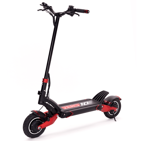 Zero 8X electric scooter Dual Motor Of 52V1600W 55km/h 8″ hydraulic  suspension - ebikescooter